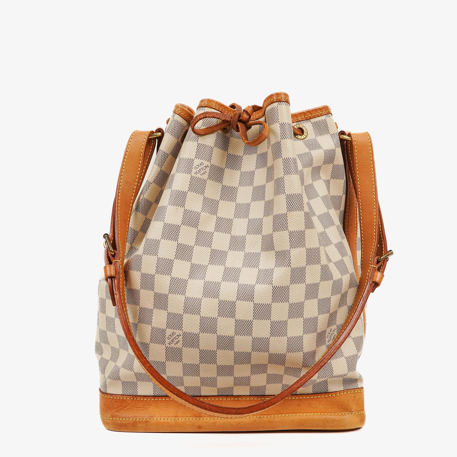 Louis Vuitton Noé Grande GM Damier Azur Canvas Shoulder Bag