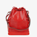 Louis Vuitton Noe Grande GM Red EPI Leather Shoulder Bag