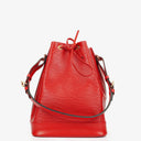 Louis Vuitton Noe Grande GM Red Epi Leather Shoulder Bag