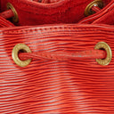 Louis Vuitton Noe Grande GM Red Epi Leather Shoulder Bag