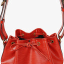 Louis Vuitton Noe Grande GM Red EPI Leather Shoulder Bag