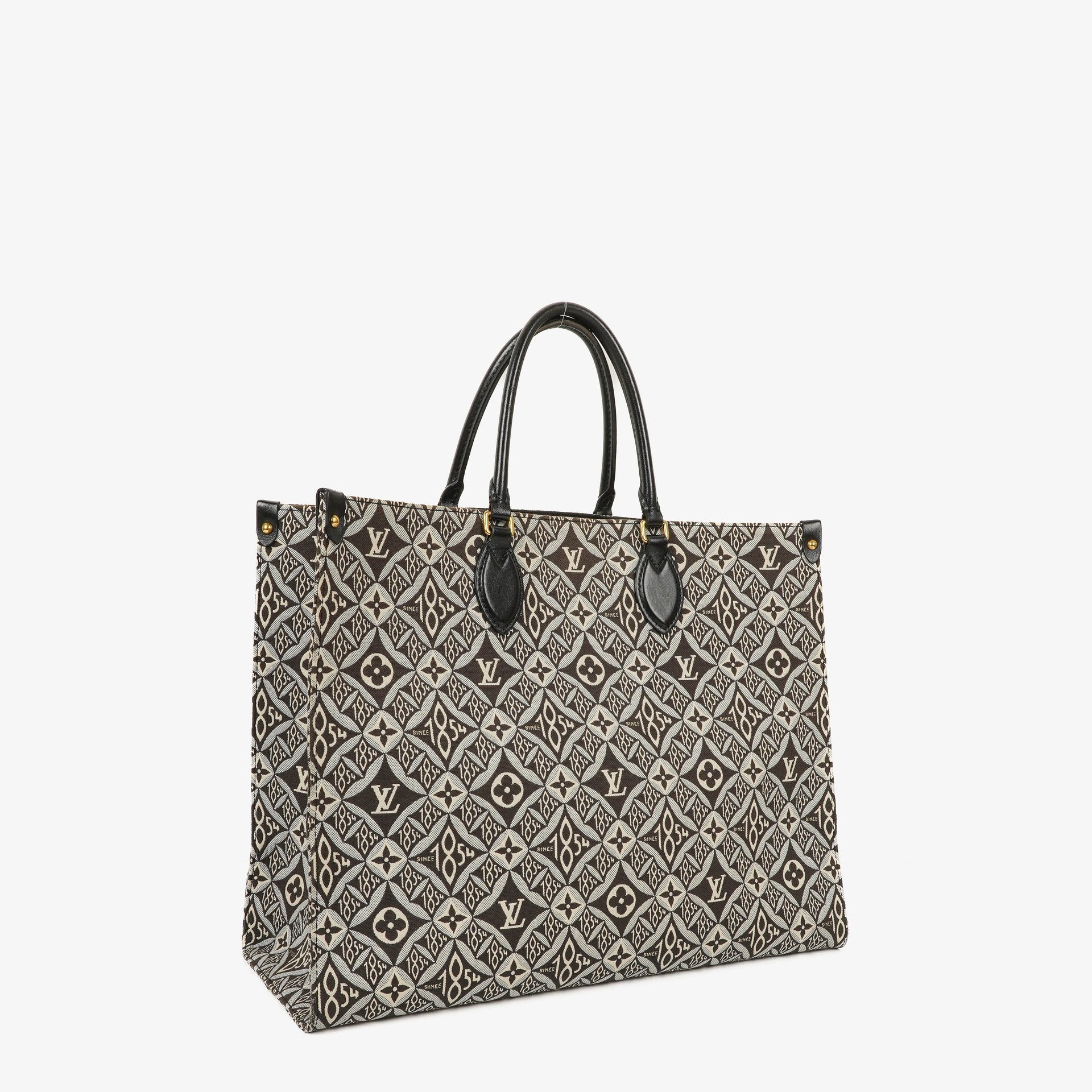 Louis Vuitton Onthego GM Gris Since 1854 Canvas Tote Bag