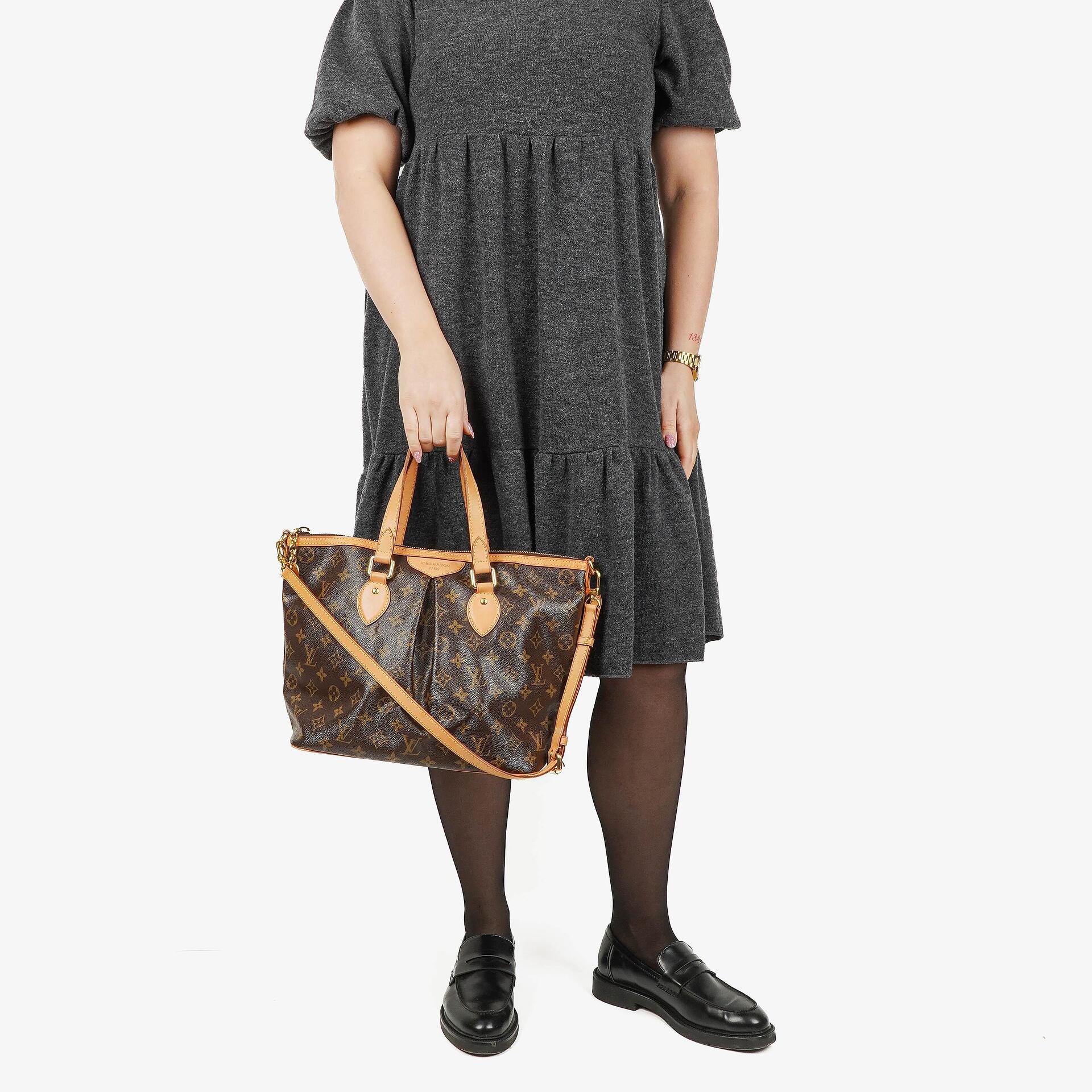 Louis Vuitton Palermo PM Monogram Canvas Shoulder Bag