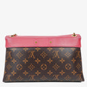 Louis Vuitton Pallas Rose Litchi Chain Monogram Canvas Bag