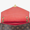 Louis Vuitton Pallas Rose Litchi Chain Monogram Canvas Bag
