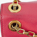 Louis Vuitton Pallas Rose Litchi Chain Monogram Canvas Bag