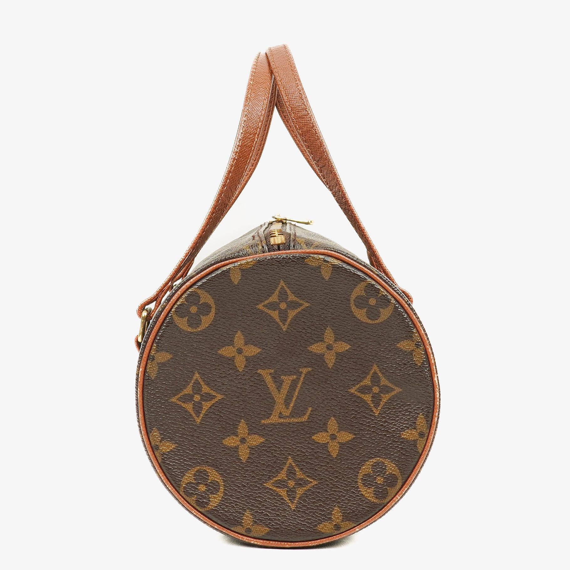 Louis Vuitton Papillon 25 Vintage Monogram Canvas Handbag