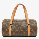 Louis Vuitton Papillon 25 Vintage Monogram Canvas Handbag