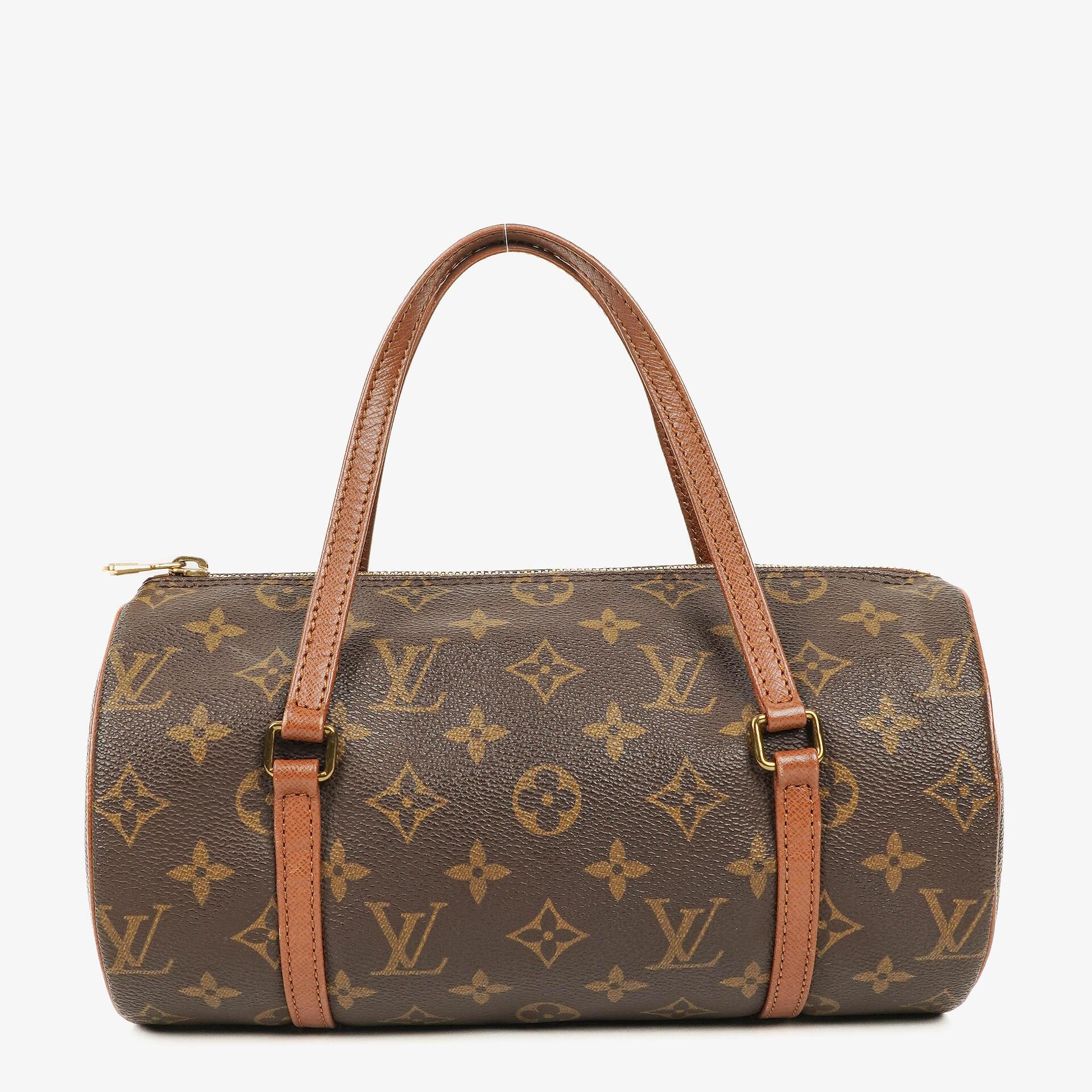 Louis Vuitton Papillon 25 Vintage Monogram Canvas Handbag