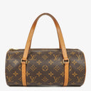 Louis Vuitton Papillon 25 Vintage Monogram Canvas Handbag