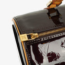 Louis Vuitton Papillon 30 Bedford Amarante Monogram Vernis Leather Bag