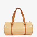 Louis Vuitton Papillon 30 Bedford Creamy Beige Monogram Vernis Leather Bag