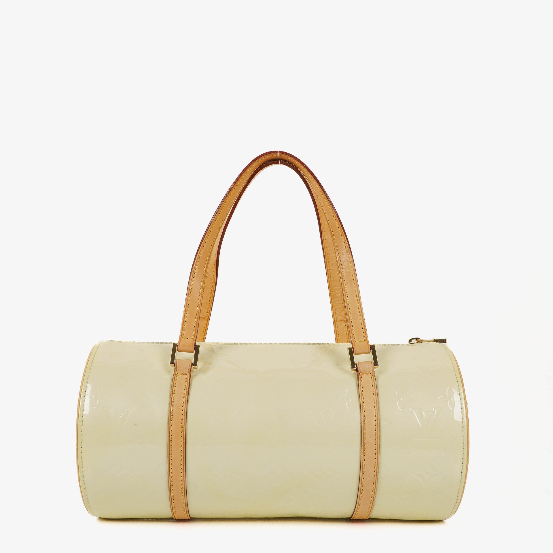 Louis Vuitton Papillon 30 Bedford Perle Monogram Vernis Leather Bag
