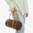 Louis Vuitton Papillon 30 Vintage Monogram Canvas Handbag