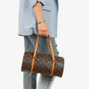 Louis Vuitton Papillon 30 Vintage Monogram Canvas Handbag