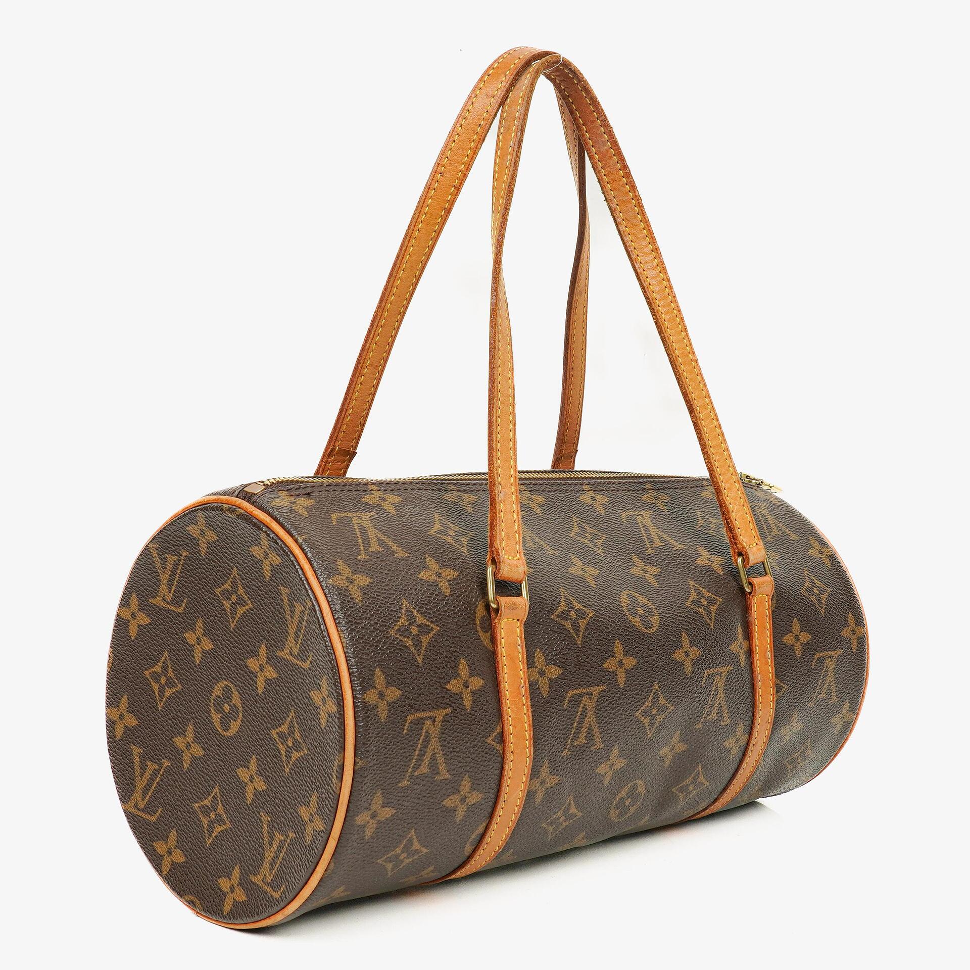 Louis Vuitton Papillon 30 Vintage Monogram Canvas Handbag