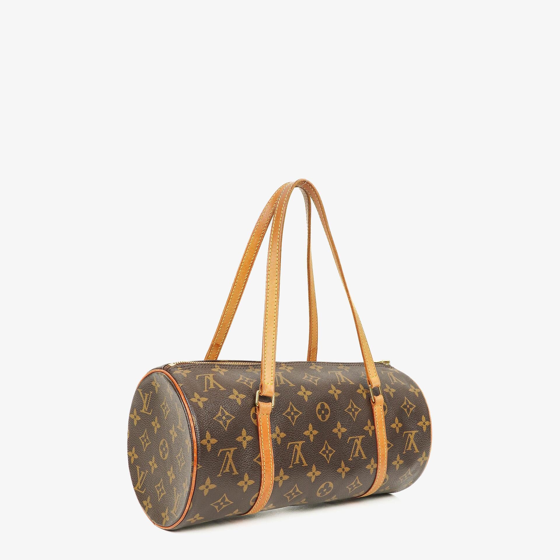 Louis Vuitton Papillon 30 Vintage Monogram Canvas Handbag