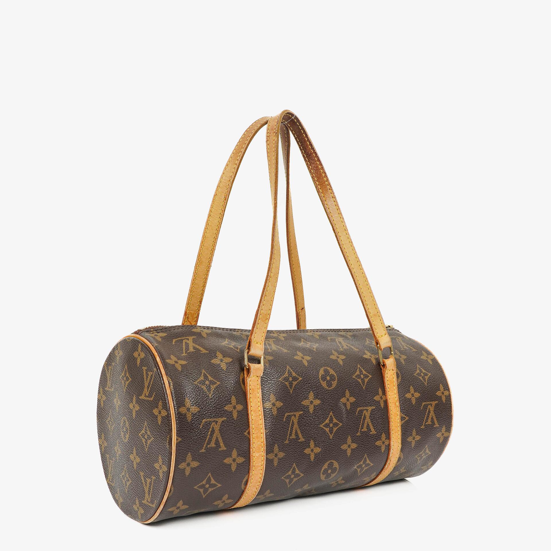 Louis Vuitton Papillon 30 Vintage Monogram Canvas Handbag