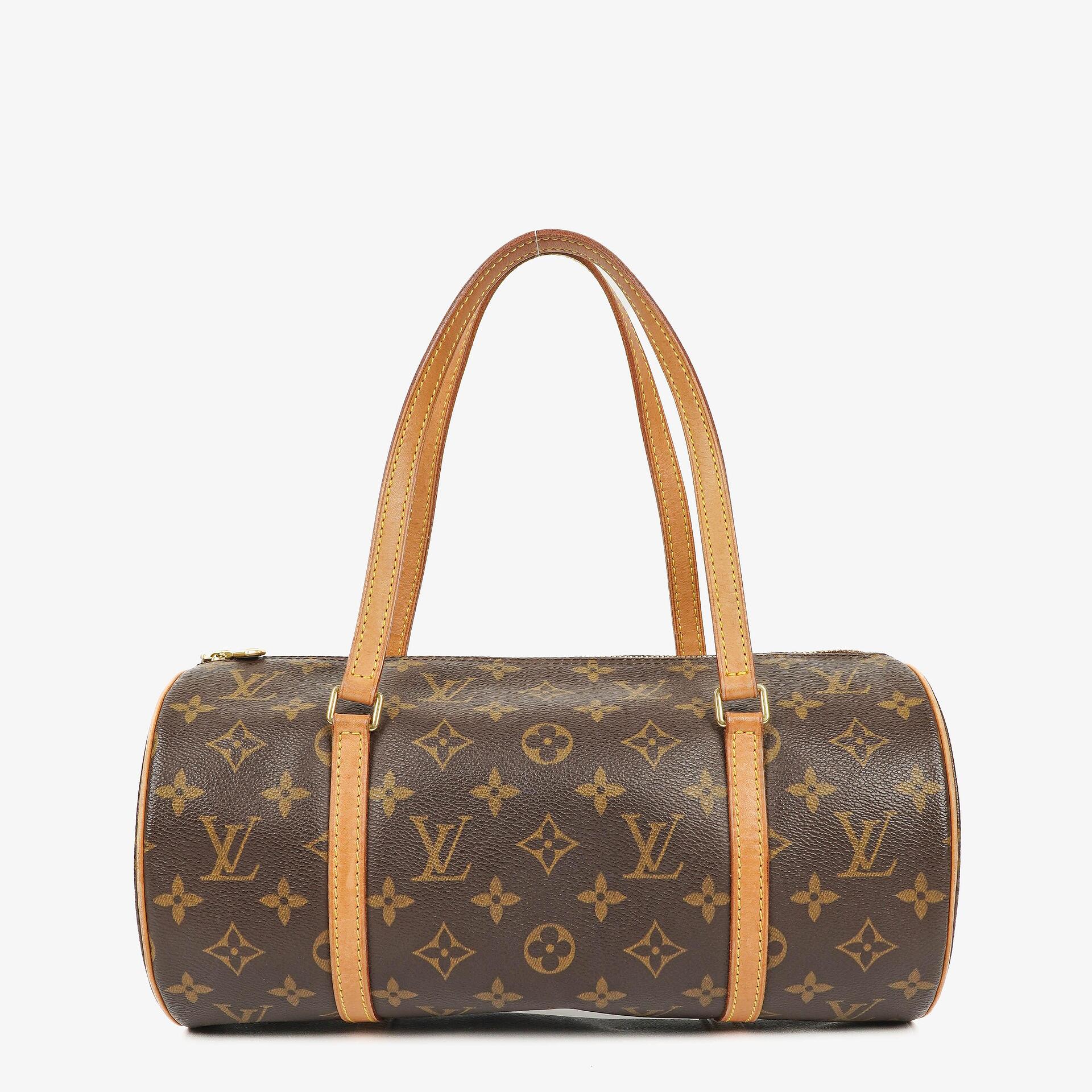Louis Vuitton Papillon 30 Vintage Monogram Canvas Handbag