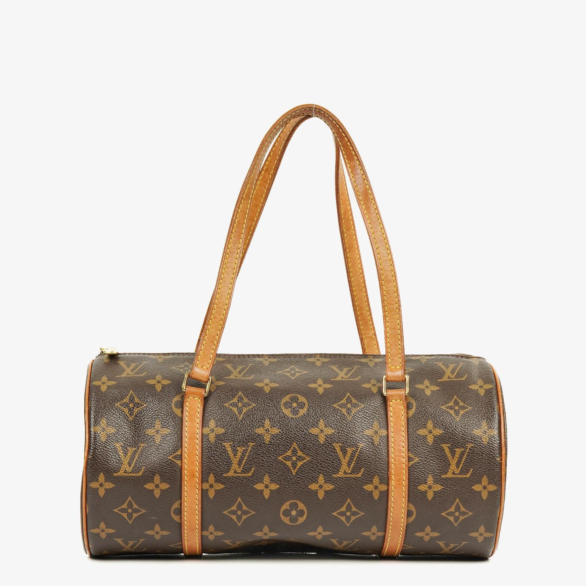Louis Vuitton Papillon 30 Vintage Monogram Canvas Handbag