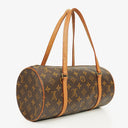 Louis Vuitton Papillon 30 Vintage Monogram Canvas Handbag With Mini Papillon Pochette