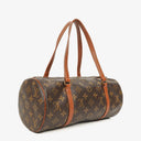 Louis Vuitton Papillon 30 Vintage Monogram Canvas Handbag With Mini Papillon Pochette