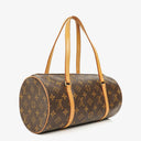 Louis Vuitton Papillon 30 Vintage Monogram Canvas Handbag With Mini Papillon Pochette
