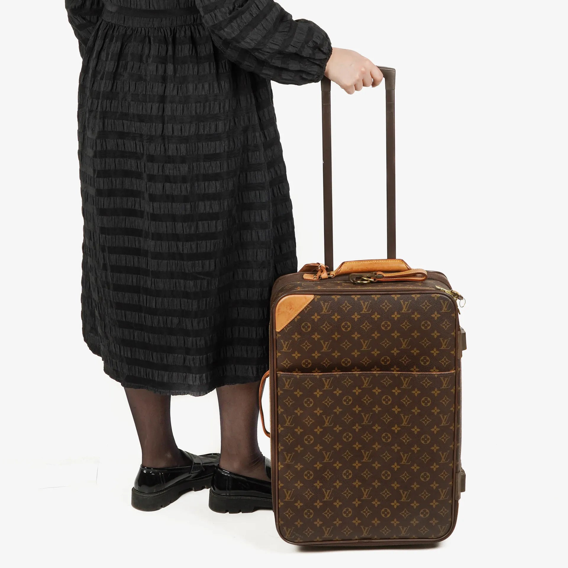 Louis Vuitton Pégase 55 Vintage Monogram Canvas Suitcase