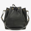 Louis Vuitton Petit Noe Black EPI Leather Shoulder Bag