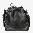 Louis Vuitton Petit Noe Black EPI Leather Shoulder Bag