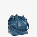 Louis Vuitton Petit Noe Blue EPI Leather Shoulder Bag
