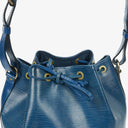 Louis Vuitton Petit Noe Blue EPI Leather Shoulder Bag