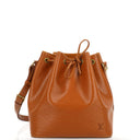 Louis Vuitton Petit Noe Cognac EPI Leather Shoulder Bag
