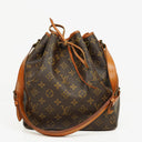 Louis Vuitton Petit Noe Malletier Monogram Canvas Shoulder Bag
