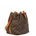 Louis Vuitton Petit Noe Monogram Canvas Shoulder Bag