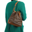 Louis Vuitton Petit Noe Monogram Canvas Shoulder Bag