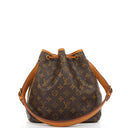 Louis Vuitton Petit Noe Monogram Canvas Shoulder Bag