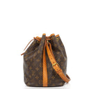 Louis Vuitton Petit Noe Monogram Canvas Shoulder Bag