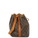 Louis Vuitton Petit Noe Monogram Canvas Shoulder Bag