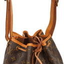 Louis Vuitton Petit Noe Monogram Canvas Shoulder Bag