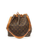Louis Vuitton Petit Noe Monogram Canvas Shoulder Bag