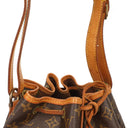 Louis Vuitton Petit Noe Monogram Canvas Shoulder Bag