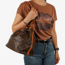 Louis Vuitton Petit Noe Monogram Canvas Shoulder Bag