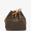 Louis Vuitton Petit Noe Monogram Canvas Shoulder Bag