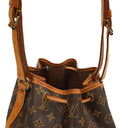 Louis Vuitton Petit Noe Monogram Canvas Shoulder Bag