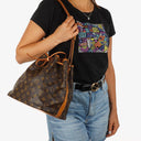 Louis Vuitton Petit Noe Monogram Canvas Shoulder Bag