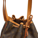 Louis Vuitton Petit Noe Monogram Canvas Shoulder Bag