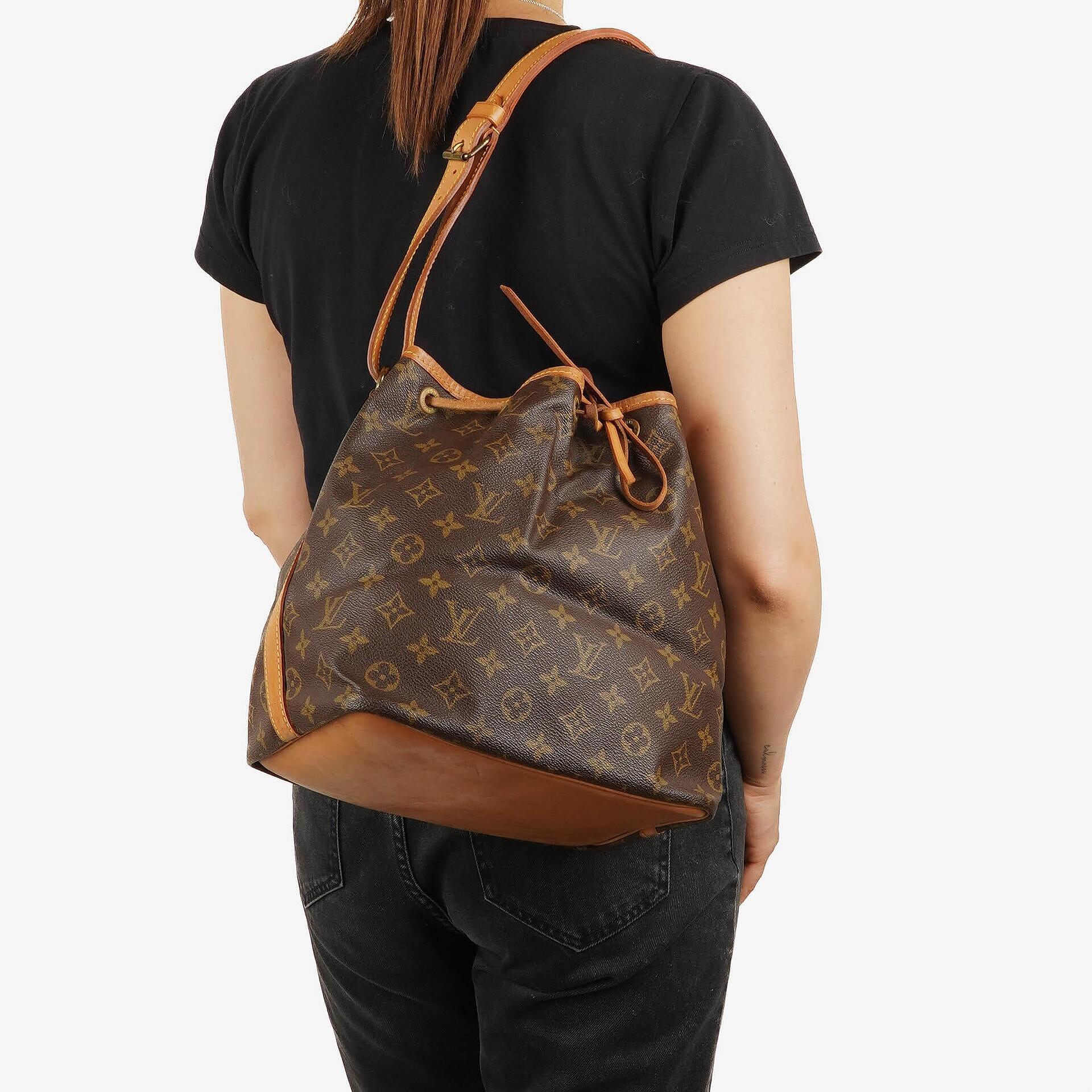 Louis Vuitton Petit Noe Monogram Canvas Shoulder Bag, 1992