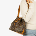 Louis Vuitton Petit Noe Monogram Canvas Shoulder Bag