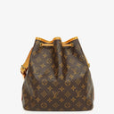 Louis Vuitton Petit Noe Monogram Canvas Shoulder Bag
